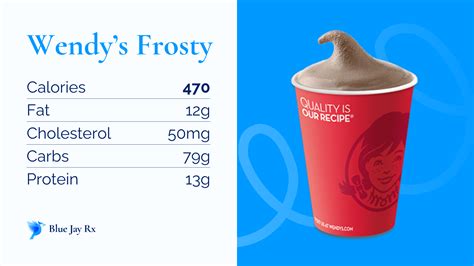 wendy's frosty calories medium